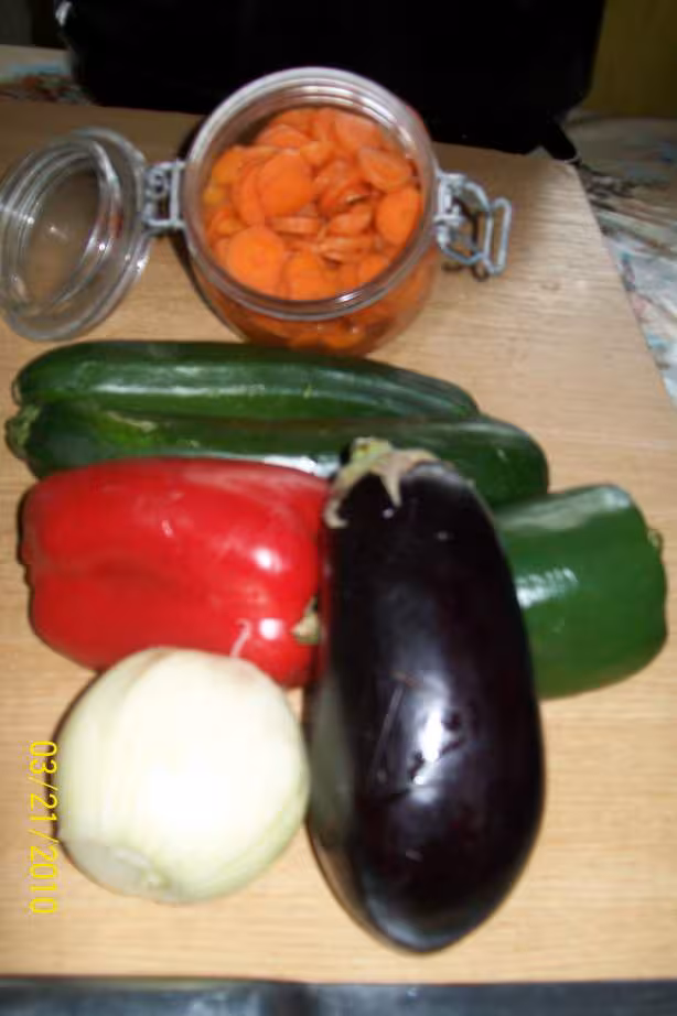 Poulet aux 5 legumes