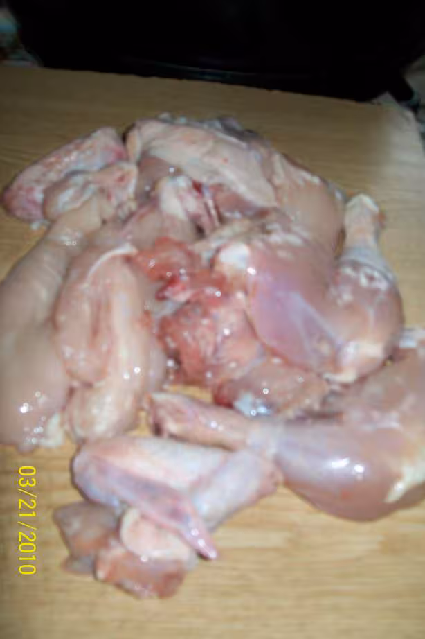 Poulet aux 5 legumes