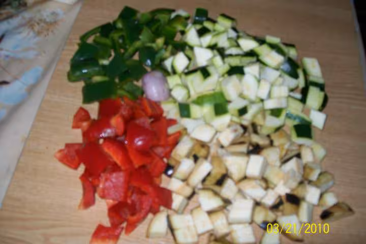 Poulet aux 5 legumes