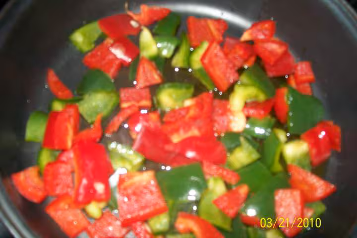 Poulet aux 5 legumes