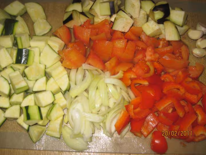 Poulet aux legumes ratatouille mijoteuse