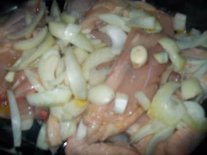 Poulet basquaise maison