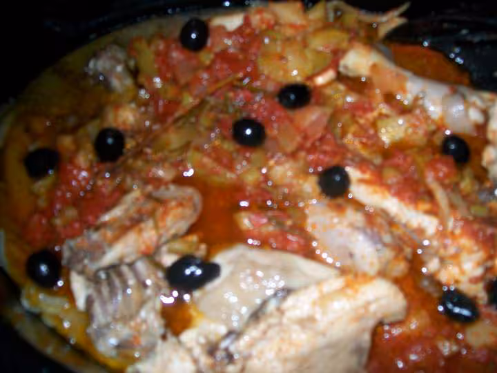 Poulet basquaise maison