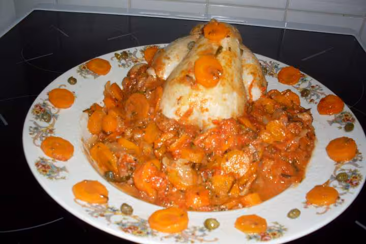 Poussin aux carottes nouvelles photos