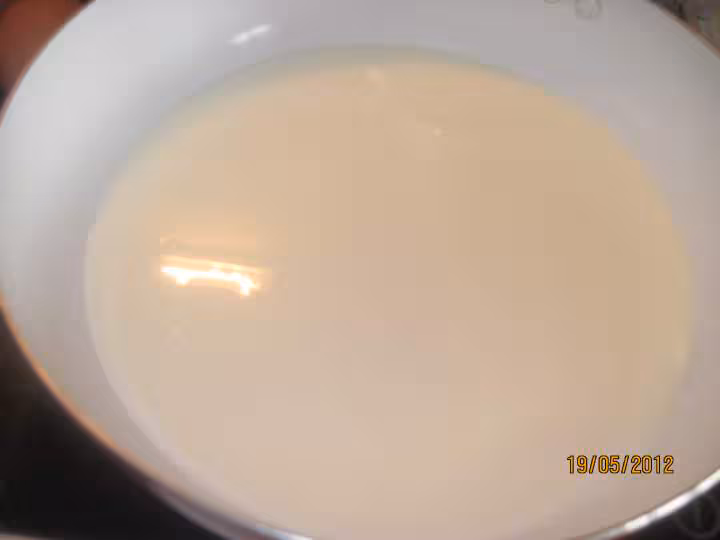 Pudding aux croissants et pomme