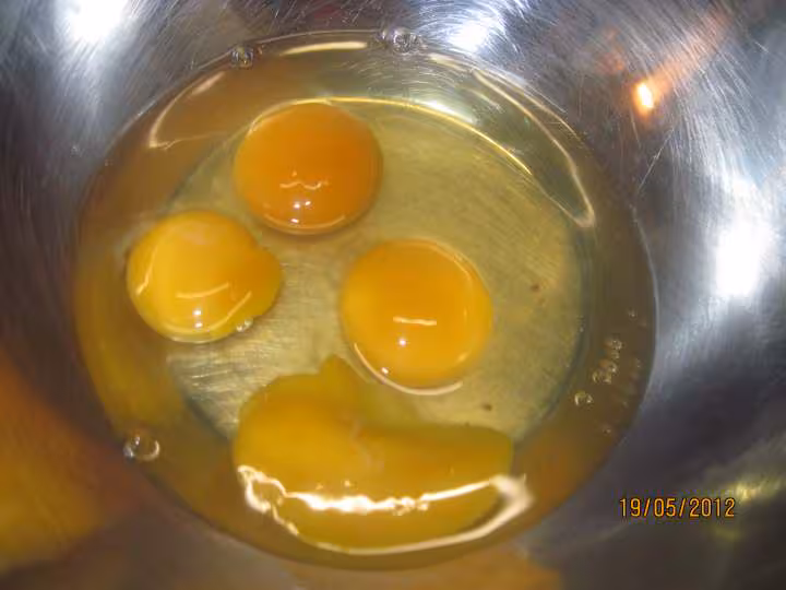 Pudding aux croissants et pomme