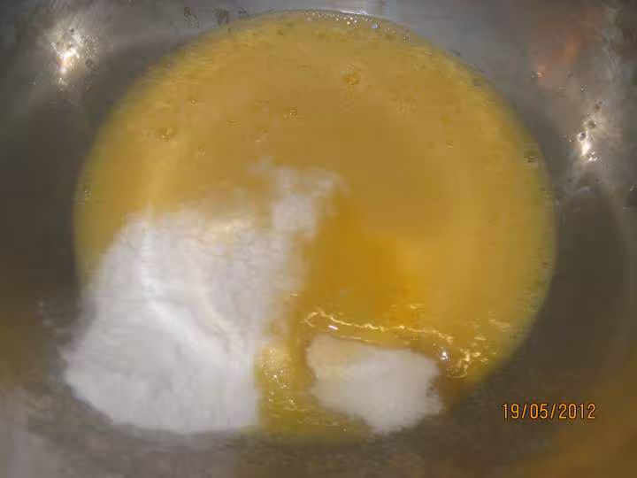Pudding aux croissants et pomme