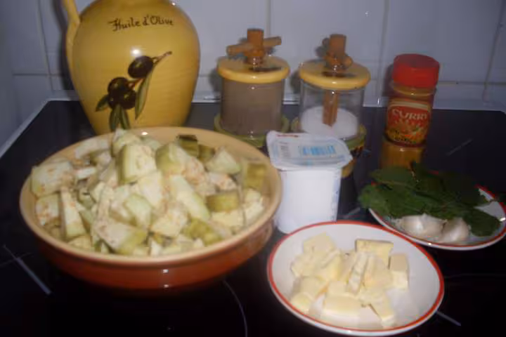 Puree d aubergine
