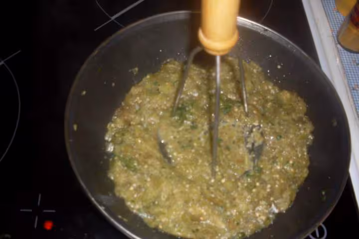 Puree d aubergine