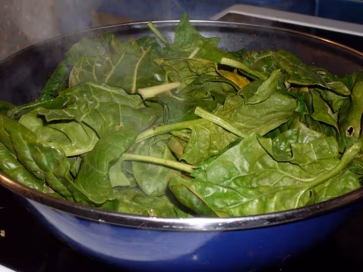 Puree d epinards amp d oseilles amp de blettes