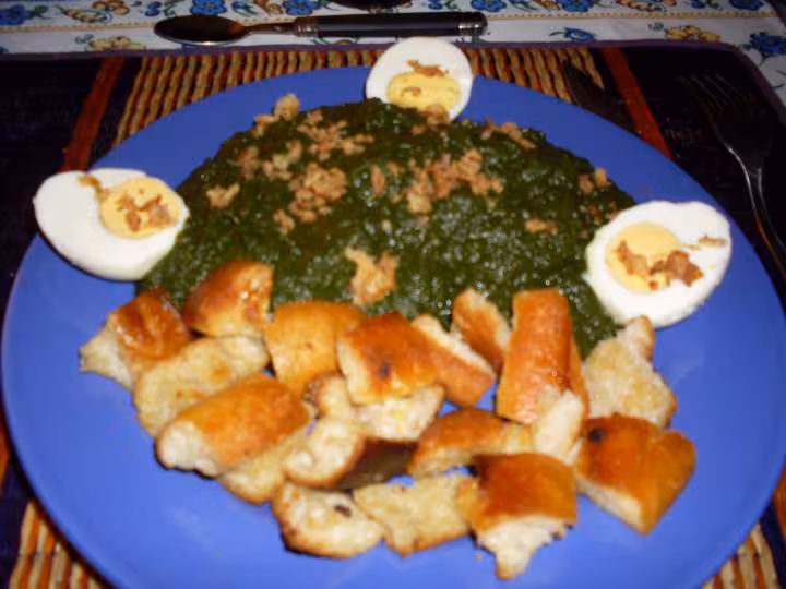 Puree d epinards amp d oseilles amp de blettes