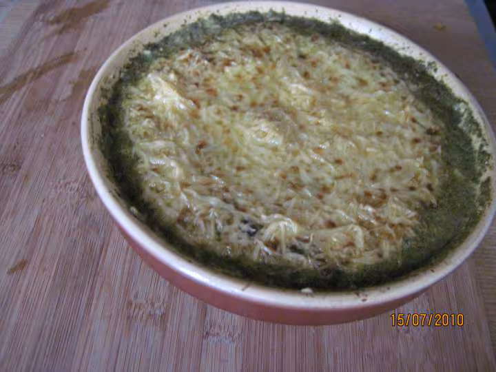 Puree d oseille gratinee