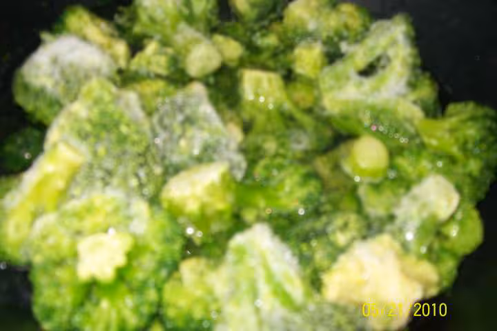 Puree de brocolis gratine