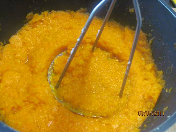 Puree de carottes et pommes de terre