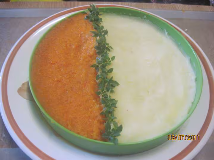 Puree de carottes et pommes de terre