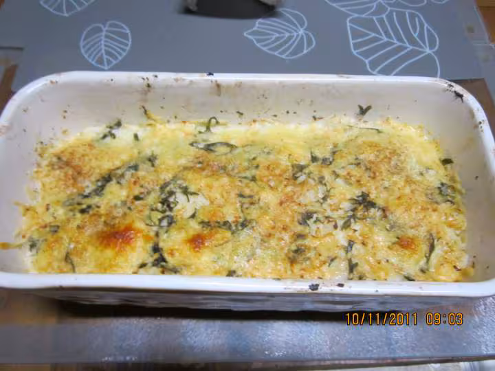 Puree de chou fleurs gratinee