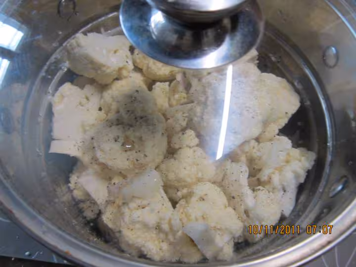 Puree de chou fleurs gratinee