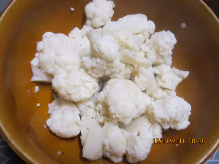 Puree de chou fleurs gratinee