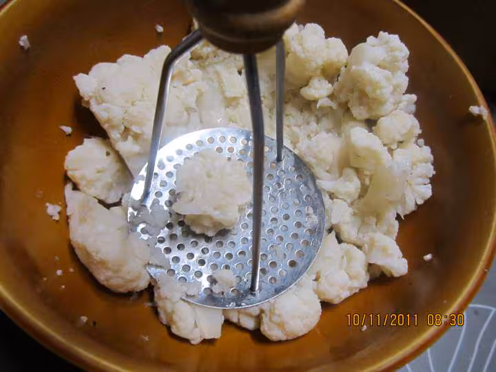 Puree de chou fleurs gratinee