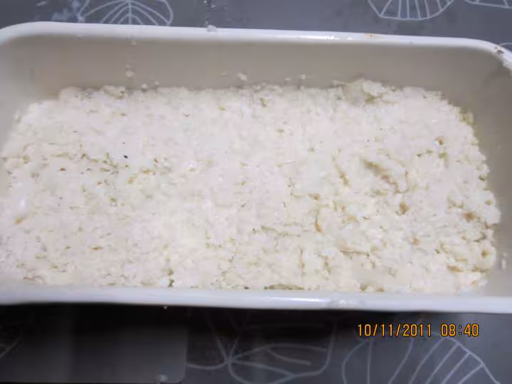 Puree de chou fleurs gratinee