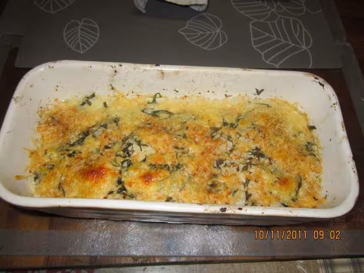 Puree de chou fleurs gratinee