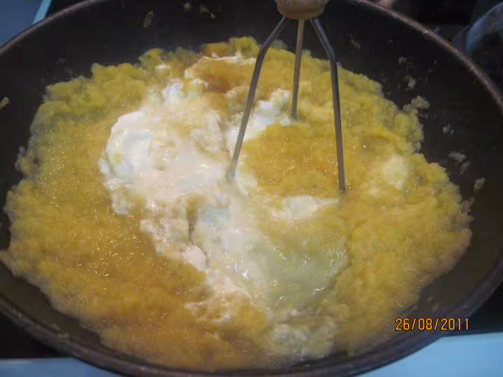 Puree de courgettes a la creme fraiche