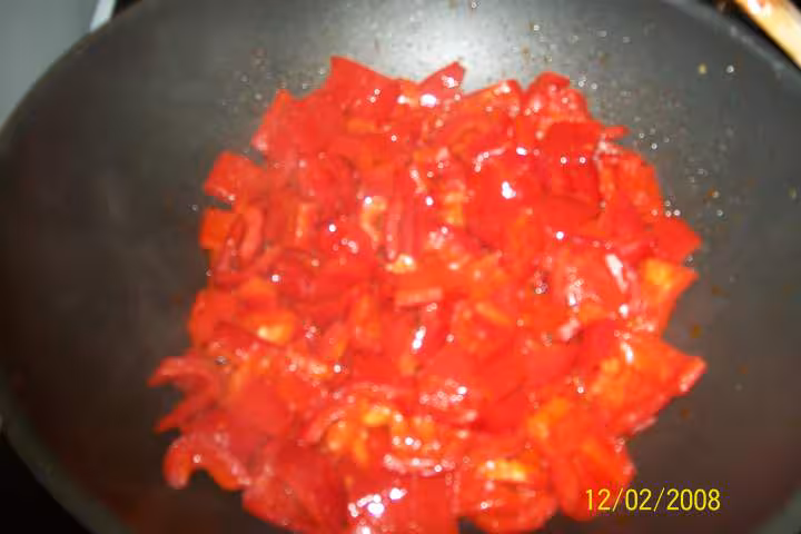 Puree de poivrons rouges a l harissa d ail
