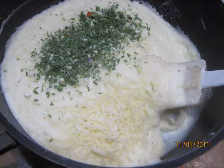 Puree de pommes de terre au saumon rose gratinees