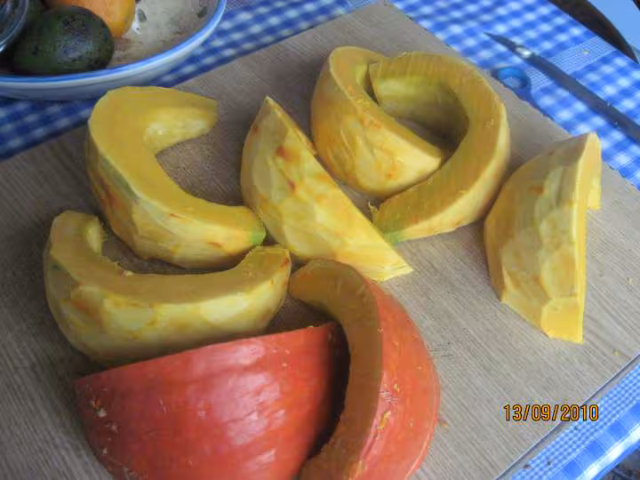 Puree de potimarron au celeri sterilisees