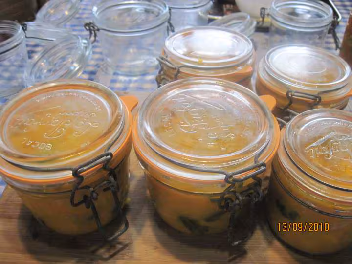 Puree de potimarron au celeri sterilisees