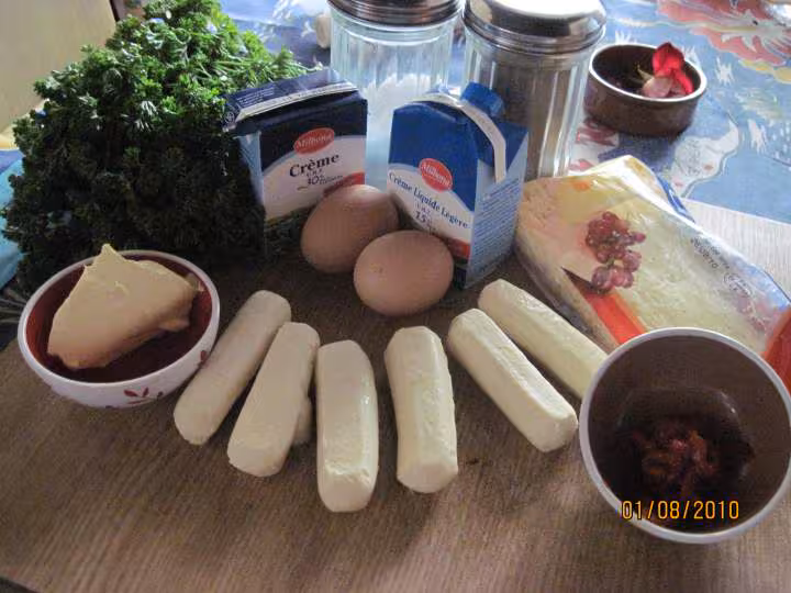 Quenelles de brochet gratinees