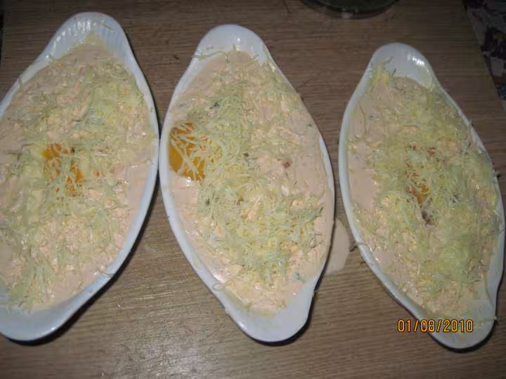 Quenelles de brochet gratinees
