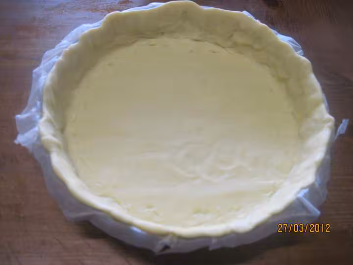 Quiche au saumon courgette et fromage de chevre