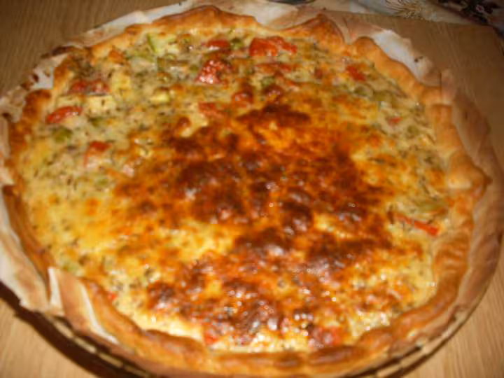 Quiche aux 5 legumes