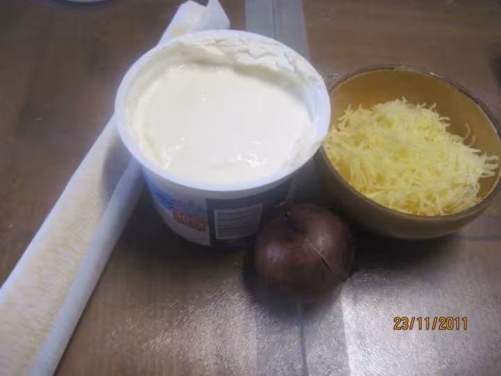 Quiche aux allumettes de canard a l oseille