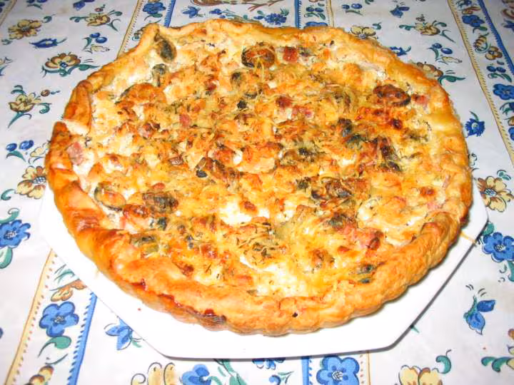 Quiche aux fruits de mer