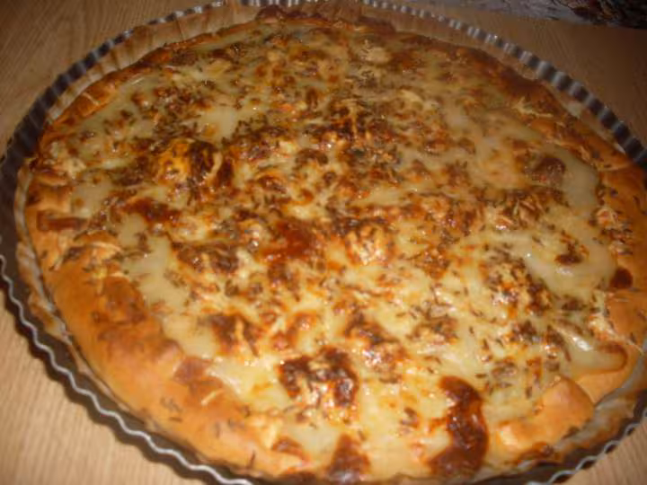 Quiche aux fruits mer