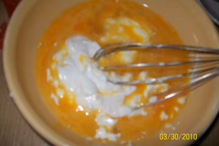 Quiche aux legumes et des de jambon