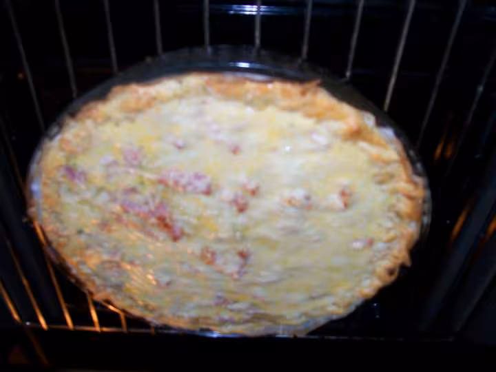 Quiche aux pommes de terre amp lardons