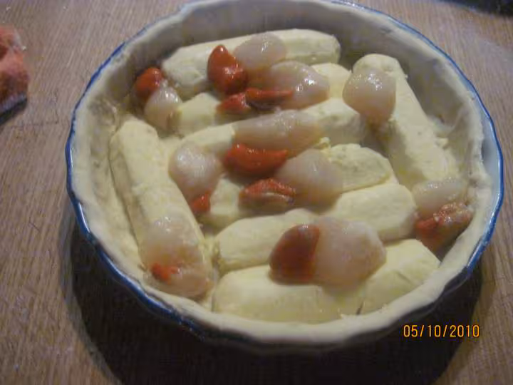 Quiche aux quenelles de brochets