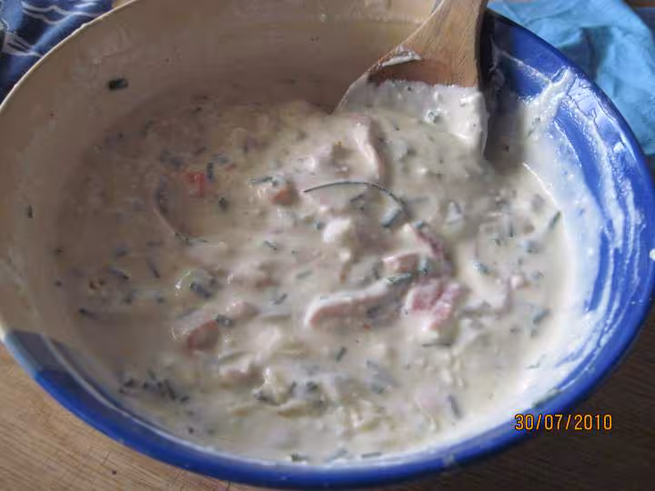 Quiche surprise salee au fromage de brousse photos