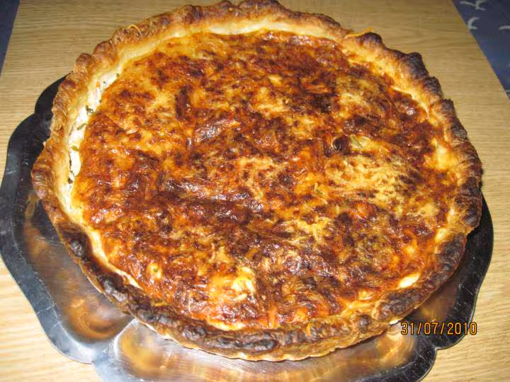 Quiche surprise salee au fromage de brousse photos