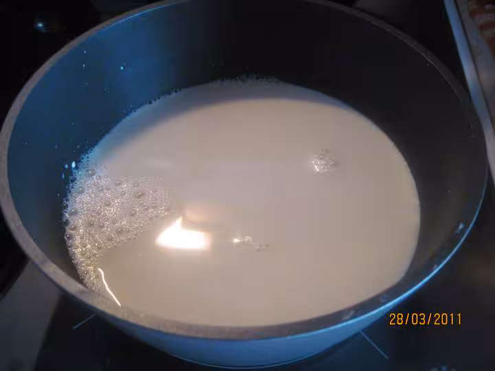 Ramequins a la semoule chocolat des de poires