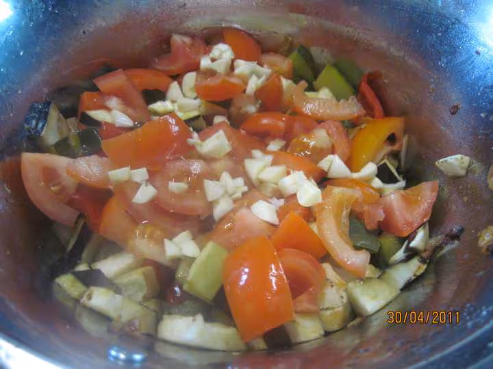 Ratatouille en mijoteuse