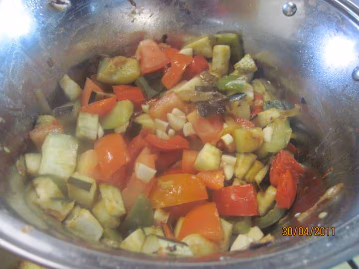 Ratatouille en mijoteuse