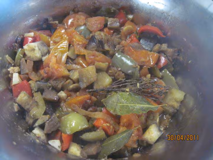 Ratatouille en mijoteuse