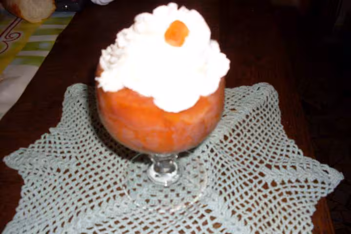 Reste de fruits chantilly