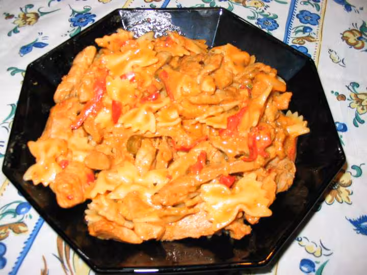 Reste de pates amp poulet