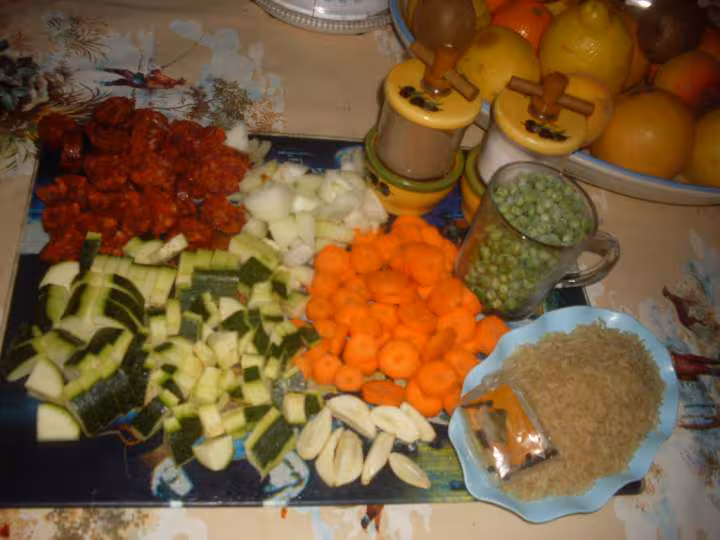 Risoto au chorizo