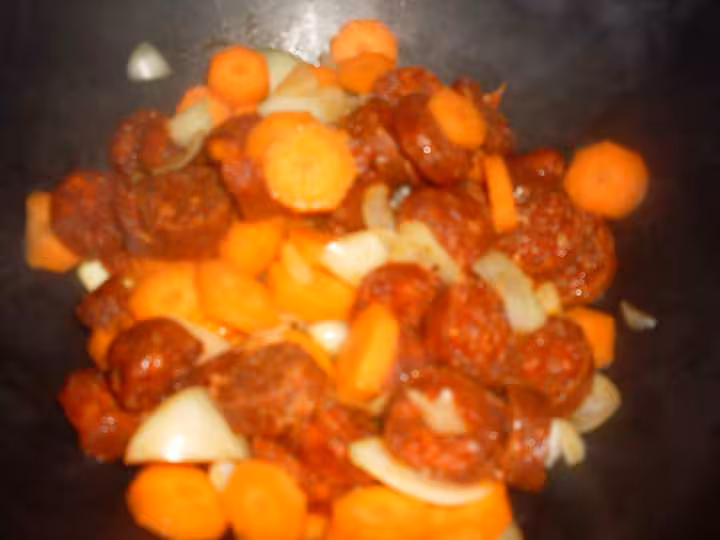 Risoto au chorizo